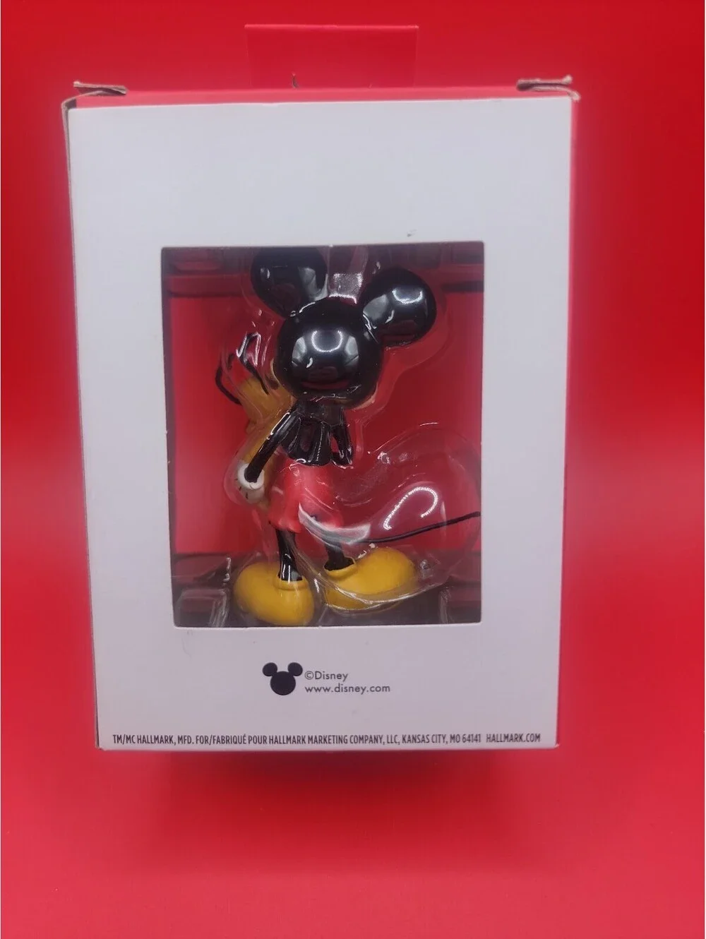 Hallmark Disney MICKEY MOUSE with PUPPY Christmas Ornaments 2023 New In Box